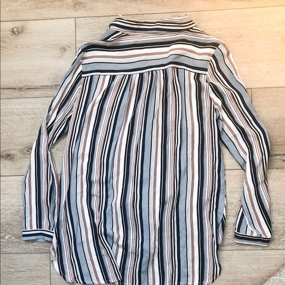 💙ODDY Striped Button Down - Picture 3 of 7
